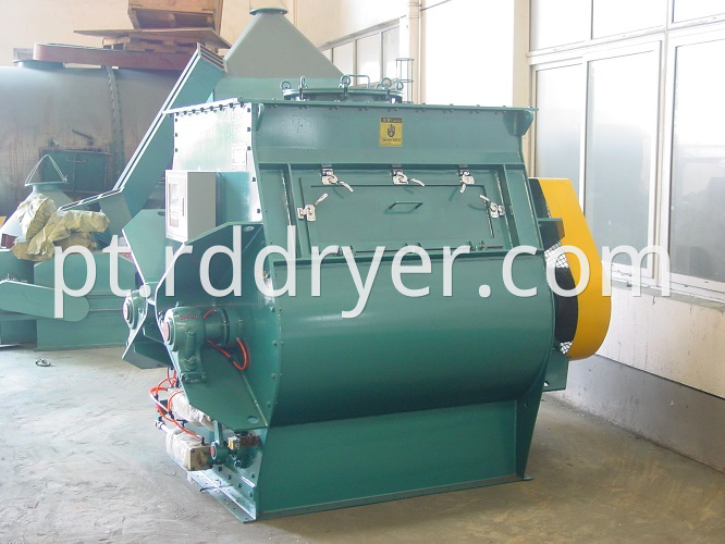 Double Shaft Paddle Stainless Steel Mixer with Super Mixing Speed